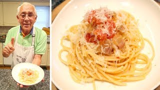 Spaghetti allAmatriciana Recipe [upl. by Nidnal936]