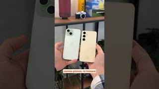 S24 vs iPhone 15 ¿cuál ganará shorts [upl. by Ayekam]