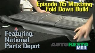 Episode 115 1965 1966 1967 1968 Mustang fold down assembly Autorestomod [upl. by Pryce]