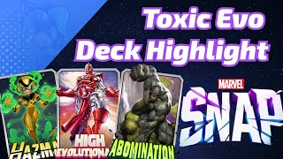 Hazmat High Evolutionary is an Abomination  Marvel SNAP Deck Highlight [upl. by Parik125]