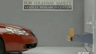 Bumper Crash Test 2007 Pontiac G6 [upl. by Uphemia403]