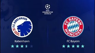 Kobenhavn vs Bayern Munich  UEFA Champions League  Allianz Arena [upl. by Kirk973]