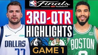 Boston Celtics vs Dallas Mavericks  Game 1 Highlights HD 3rd QTR  June 6  2024 NBA Finals [upl. by Rhoades893]