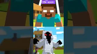 Steve vs Entity 303  Good deeds vs Bad deeds  Minecraft Animation shorts short [upl. by Divaj]