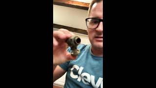 Repair Dishwasher Valve water copper pipe [upl. by Eniron859]