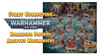 Start Collecting Warhammer 40000 Boarding Patrol Adeptus Mechanicus [upl. by Bonny180]