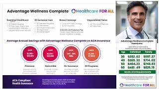 Healthcare For All  Advantage Wellness Complete Site Video [upl. by Belford]