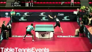 Simon Gauzy Vs AbdelKader Salifou Final France Championship 2013 [upl. by Dorotea601]