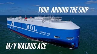 Episode 1  Inside of a pure car carrier PCC vessel MV Walrus Ace [upl. by Kati887]