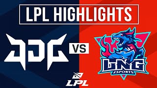 JDG vs LNG Highlights ALL GAMES  LPL 2024 Spring  JD Gaming vs LNG Esports [upl. by Francesca]