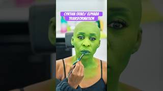 Cynthia Erivo transforms into Elphaba for WICKED [upl. by Cade815]