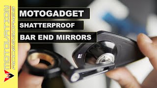 MotoGadget Exclusive Glassless Bar End Mirrors  Longterm Review MView Blade [upl. by Chere503]