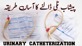 Catheterization simple procedurepoly catheter kaise lagaydr ihsan [upl. by Marabelle]