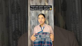 Do respect them also🙂 securityguard schoolllife emotionalstory guardduty youtubeshorts shorts [upl. by Allicsirp]