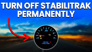 How To Turn Off StabiliTrak Permanently [upl. by Acinorev197]