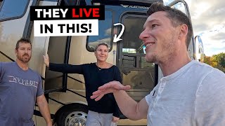 Family of 3 LIVES in This Motorhome RV Fun Maine Overnighter RV Life [upl. by Isus]