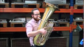 Simon Sailer at Miraphone presents the theme song quotBack to the Futurequot with 4 brass instruments [upl. by Laurens]