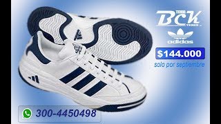 TENIS ZAPATILLAS DISEÑOS CLASICOS ADIDAS NASTASE ROD LAVER Y SAMBA HOMBRE [upl. by Gothurd]