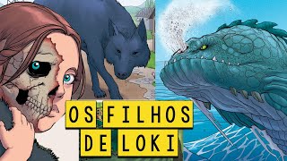 Os Assustadores Filhos de Loki  Mitologia Nórdica em Quadrinhos  Foca na História [upl. by Medorra66]