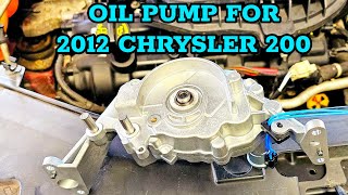 Oil Pump For 2012 Chrysler 200 [upl. by Samoht]