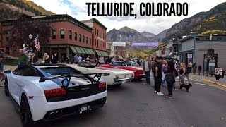 Fall Walking Tour amp Rare Cars in Telluride Colorado [upl. by Anreval]