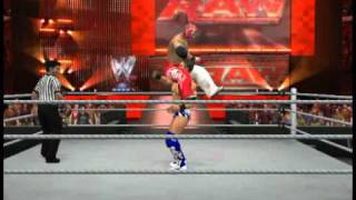 The Miz W Alex Riley Vs Rey Mysterio simulation highlights [upl. by Mimi]