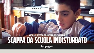 Bambino autistico scappa da scuola senza che nessuno se ne accorga [upl. by Ailaham]