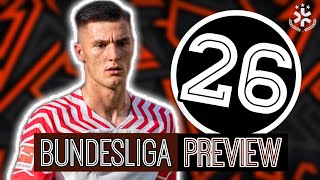 Bundesliga Preview 26  Predictions Aufstellungen amp Topspieler🏆🔥 [upl. by Eirrek]