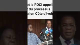 TIDJANE THIAM ET DOMINIQUE OUATTARA [upl. by Niltiak554]