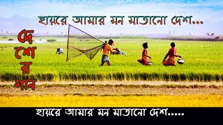 Hayre Amar Mon Matano Desh । হায়রে আমার মন মাতানো দেশ [upl. by Lamrej]