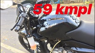 mileage test  bajaj pulsar 135cc [upl. by Ylellan]