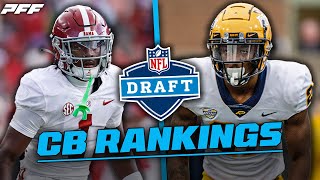 2024 NFL Draft CB Rankings  PFF CFB Show [upl. by Burnsed]