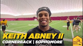 ASU CB Keith Abney previews Texas State after Mississippi State win [upl. by Moulton]