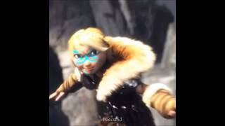 httyd ASTRID HOFFERSON 💖 mini Edit astridhofferson astrid edit dragons shorts [upl. by Sadye]