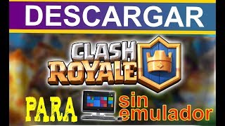 Descargar Clash Royale para PC Sin Emulador Sin Bluestracks 2021 [upl. by Efeek]