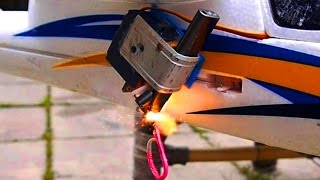 Servo controlled LighterIgniter for Fireworks RC BombDropper [upl. by Hayley]