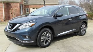 2015 Nissan Murano SL Start Up Road Test and In Depth Review [upl. by Barhos]