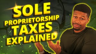 Sole Proprietorship Taxes Explained  Sherman the CPA [upl. by Gnous]