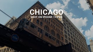 Chicago  Shot on iPhone 12 Pro  SANDMARC Anamorphic 155x Lens [upl. by Hayifas468]