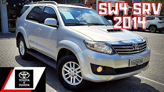 TOYOTA SW4 SRV 2014 TURBO DIESEL 4X4 USADO 5 LUGARES DETALHES DO INTERIOR E EXTERIOR [upl. by Alegnaed6]