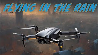 Flying Drones in the Rain What You Need to Know  DJI Mini 34 Pro and More [upl. by Moia]