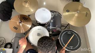 Drum cover  Colossenses e suas linhas de amor [upl. by Ennairb550]