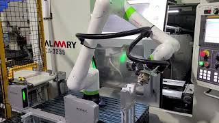 Offsite Manufacturing Automated Production Process with Fanuc CRX10iAL Collaborative Robot [upl. by Vani233]