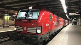 20240519 Snälltåget till Köpenhamn via Alvesta Lund C och Malmö C står i Stockholm C 🚉🇸🇪🇩🇰 [upl. by Aratahc]