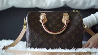 Whats in my bag  Louis Vuitton Speedy Bandoulière 25 [upl. by Kiraa]