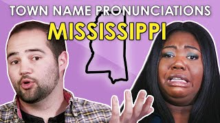 We Tried again to Pronounce these Mississippi Town Names [upl. by Dorsey]