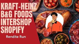 Kraft Heinz BampG Intershop Shopify 4 Aktien mit Schmackes💥💰💰🤑 [upl. by Akenahc]