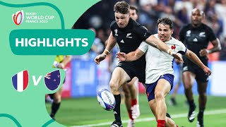 Rugby World Cup 2023 starts with a BANG  France v New Zealand  Match Highlights [upl. by Nnanerak]