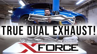 XFORCE Varex Exhaust for my Supercharged Lexus IS 350 F Sport [upl. by Kylen]