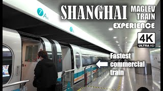 Shanghai Maglev Train Experience [upl. by Silevi]